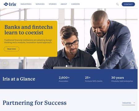website thubmnail of IRIS Software
