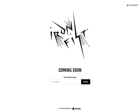 website thubmnail of Iron Fist Clothing