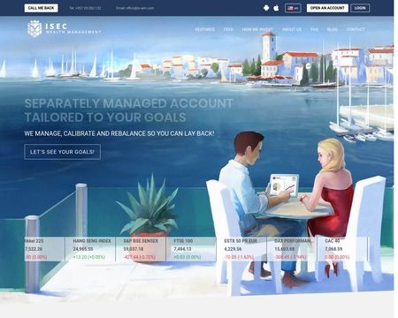 website thubmnail of ISEC Wealth Management