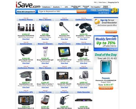website thubmnail of iSave