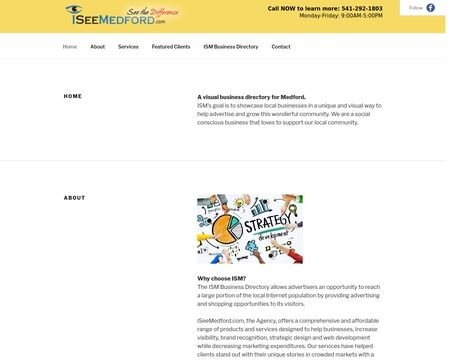 website thubmnail of Iseesouthernoregon