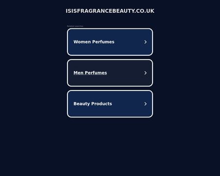 website thubmnail of Isisfragrancebeauty.co.uk
