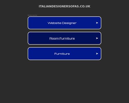 website thubmnail of Italiandesignersofas.co.uk