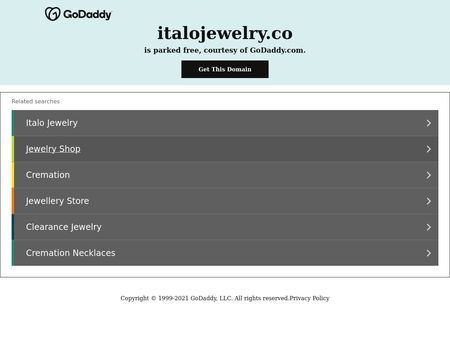 website thubmnail of Italojewelry.co