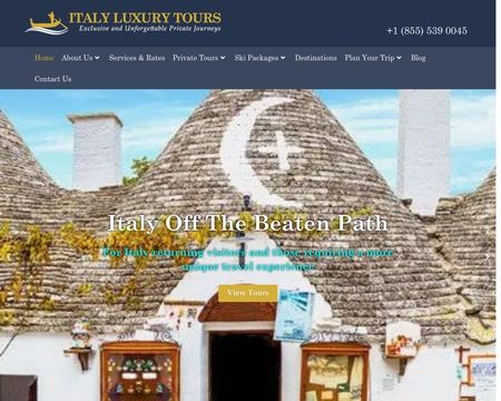 website thubmnail of Italy Luxury Tours