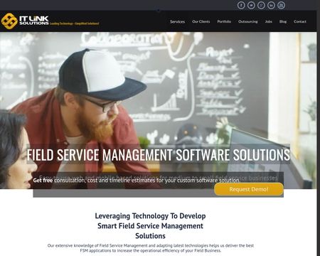 website thubmnail of ITLinkSolutions
