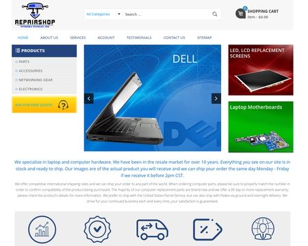 website thubmnail of ITRepairShop.net