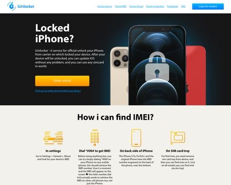 website thubmnail of iUnlocker