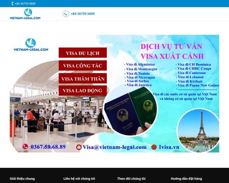 website thubmnail of iVisa.vn