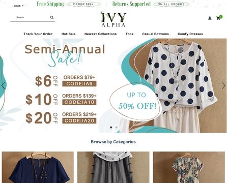 website thubmnail of Ivy Alpha