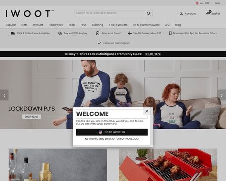 website thubmnail of I WOOT