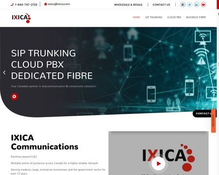 website thubmnail of Ixica