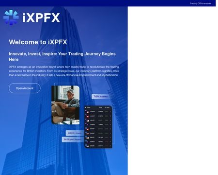 website thubmnail of iXPFX