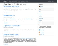 Thumbnail of Free Jabber/XMPP Server