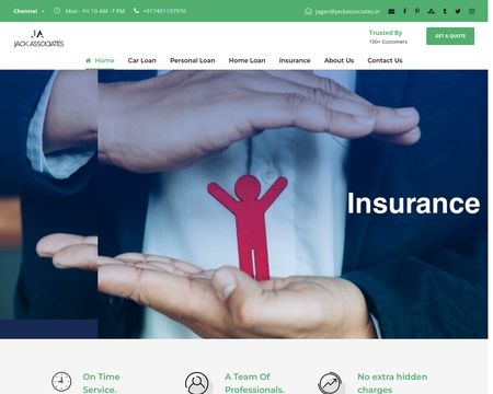 website thubmnail of Jack Associates