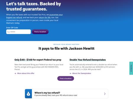 website thubmnail of JacksonHewitt