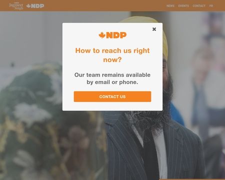 website thubmnail of Jagmeetsingh.ndp.ca