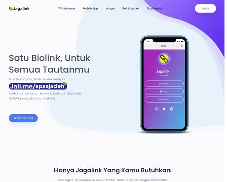 website thubmnail of Jali.me