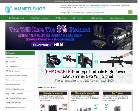 website thubmnail of Jammer-Shop