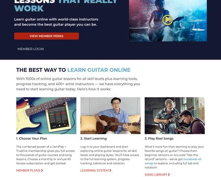website thubmnail of Jam Play