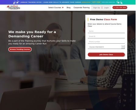 website thubmnail of JanBask Training