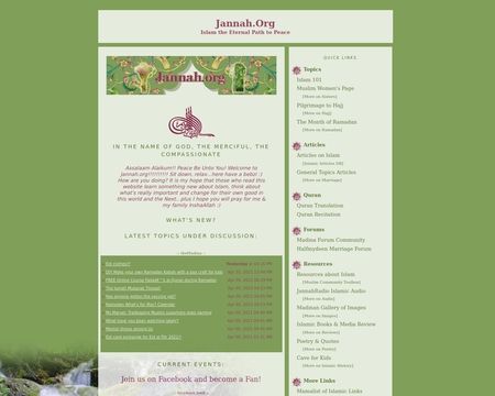 website thubmnail of Jannah