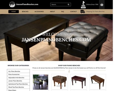 website thubmnail of Jansenpianobenches