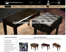 Thumbnail of Jansenpianobenches.com