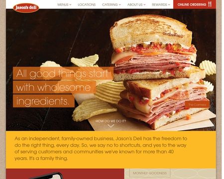 website thubmnail of Jason's Deli