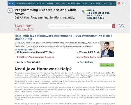 Java Programming  Help