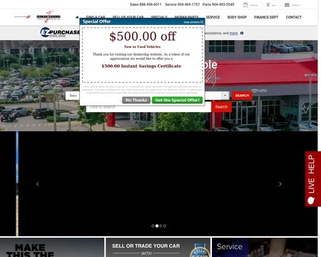 website thubmnail of Jacksonville Chrysler Jeep Dodge Ram