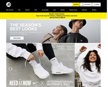 website thubmnail of JDSports