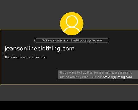 website thubmnail of Jeansonlineclothing