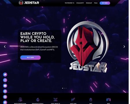 website thubmnail of Jedstar