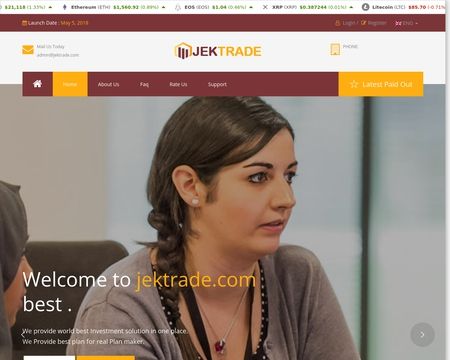 website thubmnail of Jektrade
