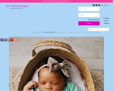 website thubmnail of Jenskidsboutique.net