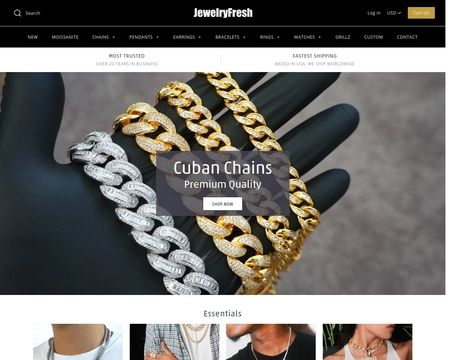 website thubmnail of Jewelryfresh.Com