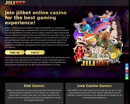 website thubmnail of Jilibet888.net