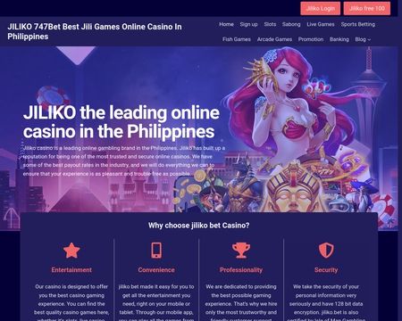 website thubmnail of Jiliko.com.ph