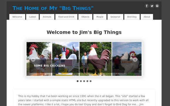 Thumbnail of Jimsbigthings.com