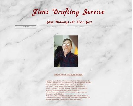 website thubmnail of Jimsdraftingservice.biz