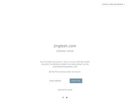 website thubmnail of Jinglesh