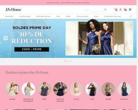 website thubmnail of Jjshouse.fr