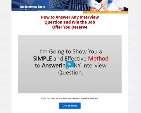 Job Interview Tools