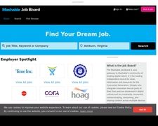 Thumbnail of Jobs.mashable.com