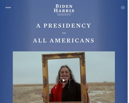 website thubmnail of Joebiden