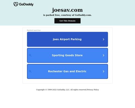 website thubmnail of Joe's Av