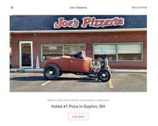 Thumbnail of Joe's Pizza Homepage