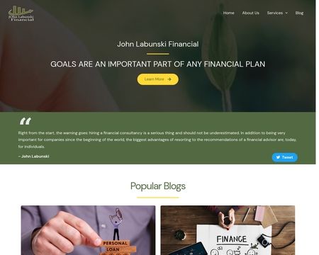 website thubmnail of John Labunski Financial