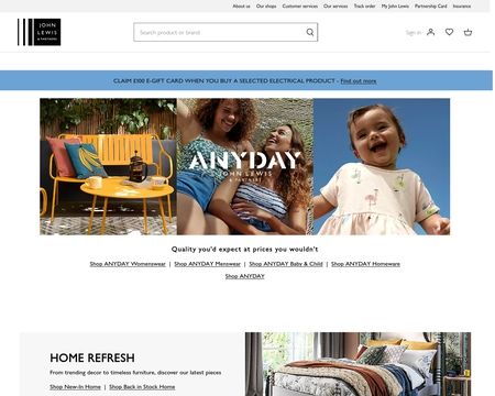 website thubmnail of JohnLewis